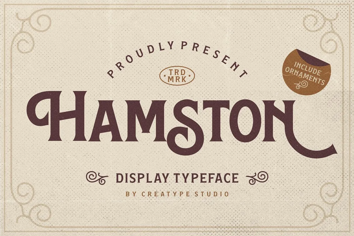 Hamston Typeface