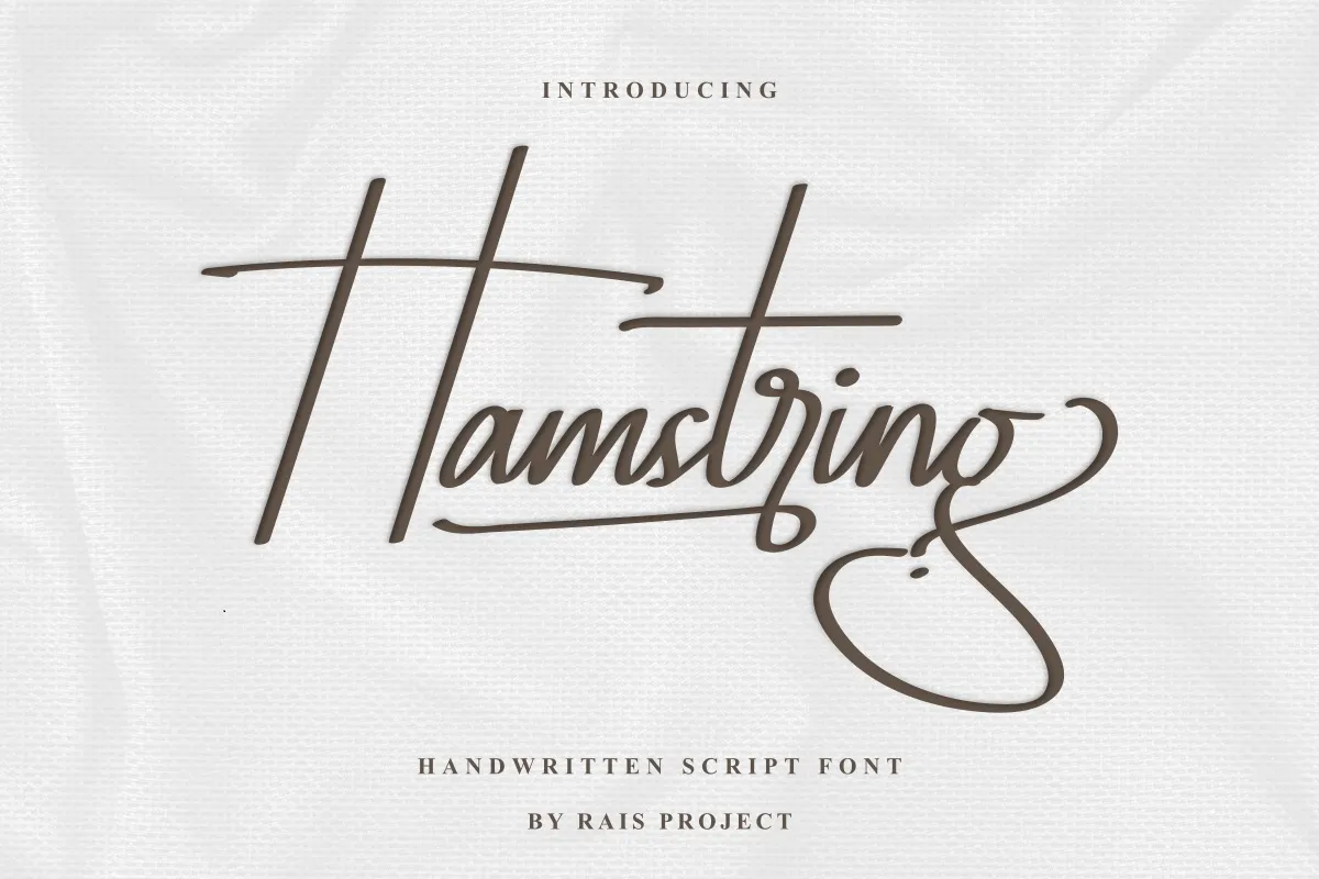 Hamstring Font