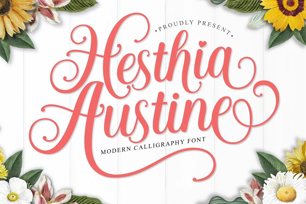 Hesthia Austine Font