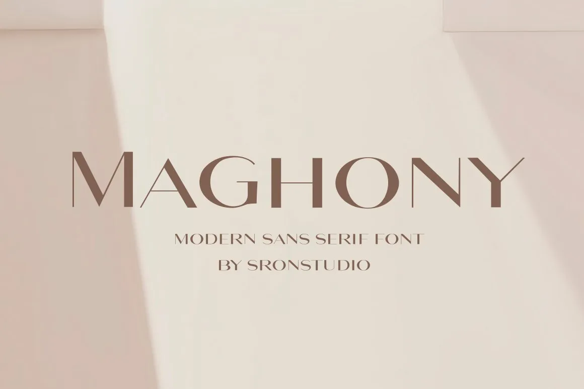 Maghony Font