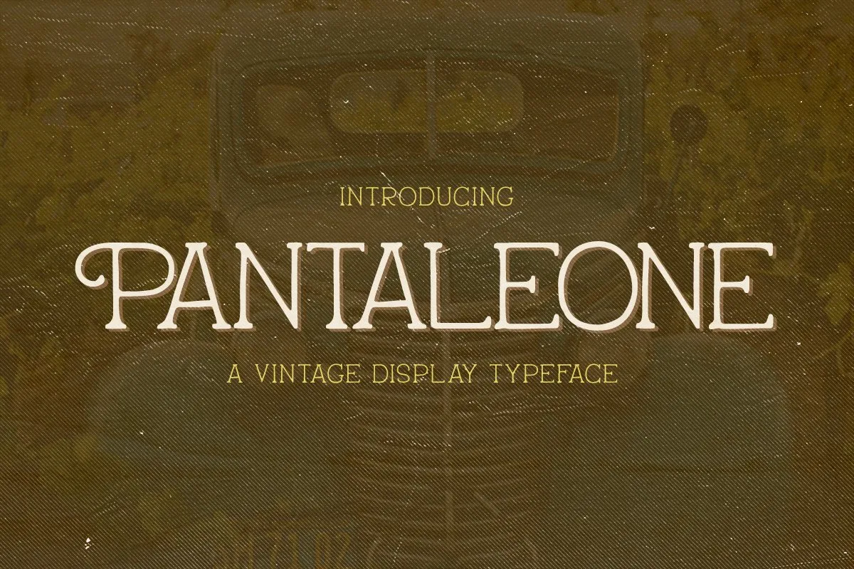 Pantaleone Typeface