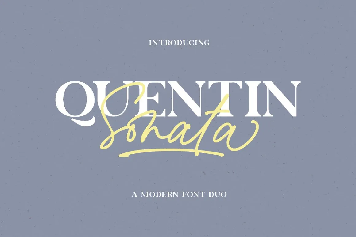 Quentin Sonata Font
