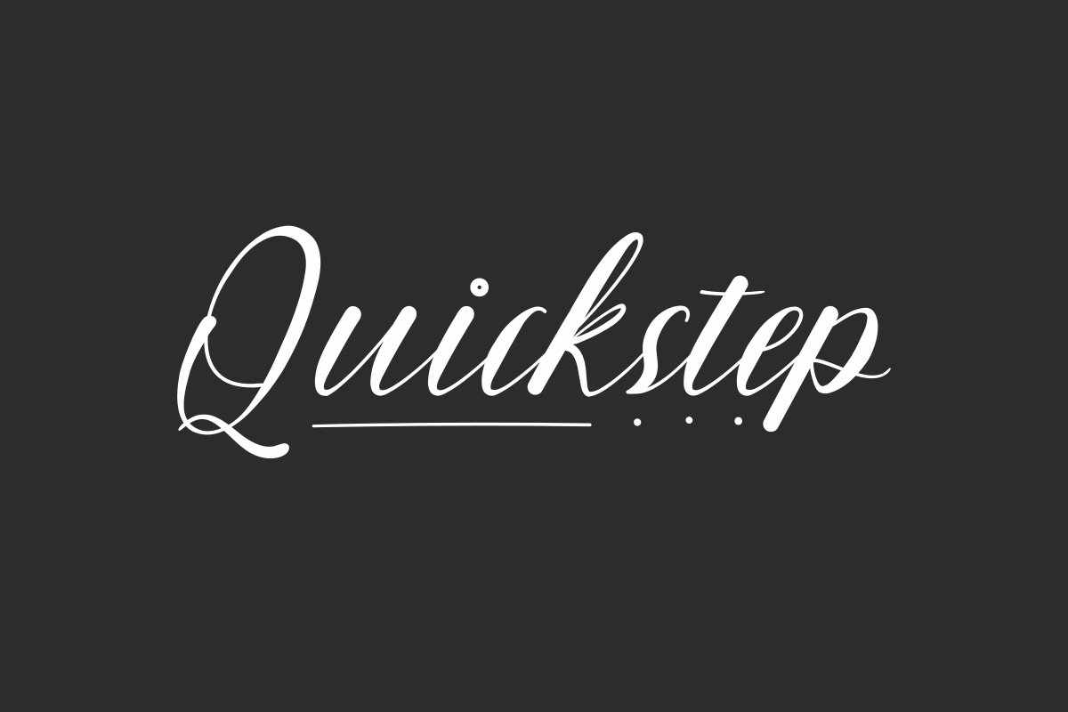 Quickstep Font