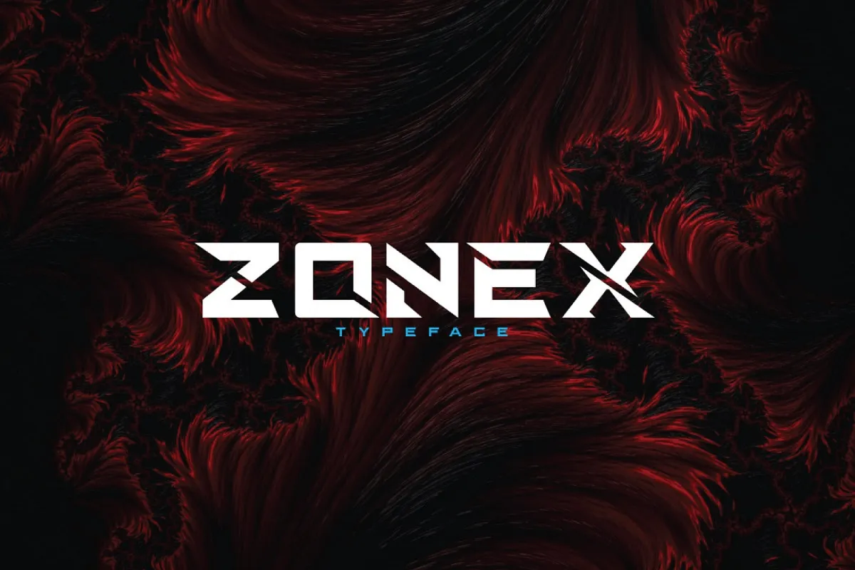 Zonex Typeface
