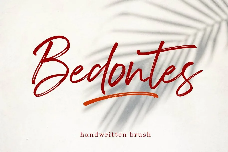 Bedontes Handwritten Brush Font