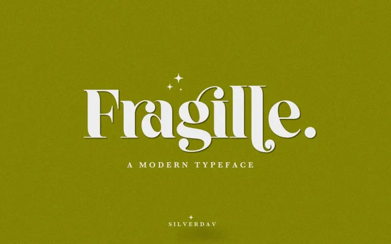 Fragille Typeface