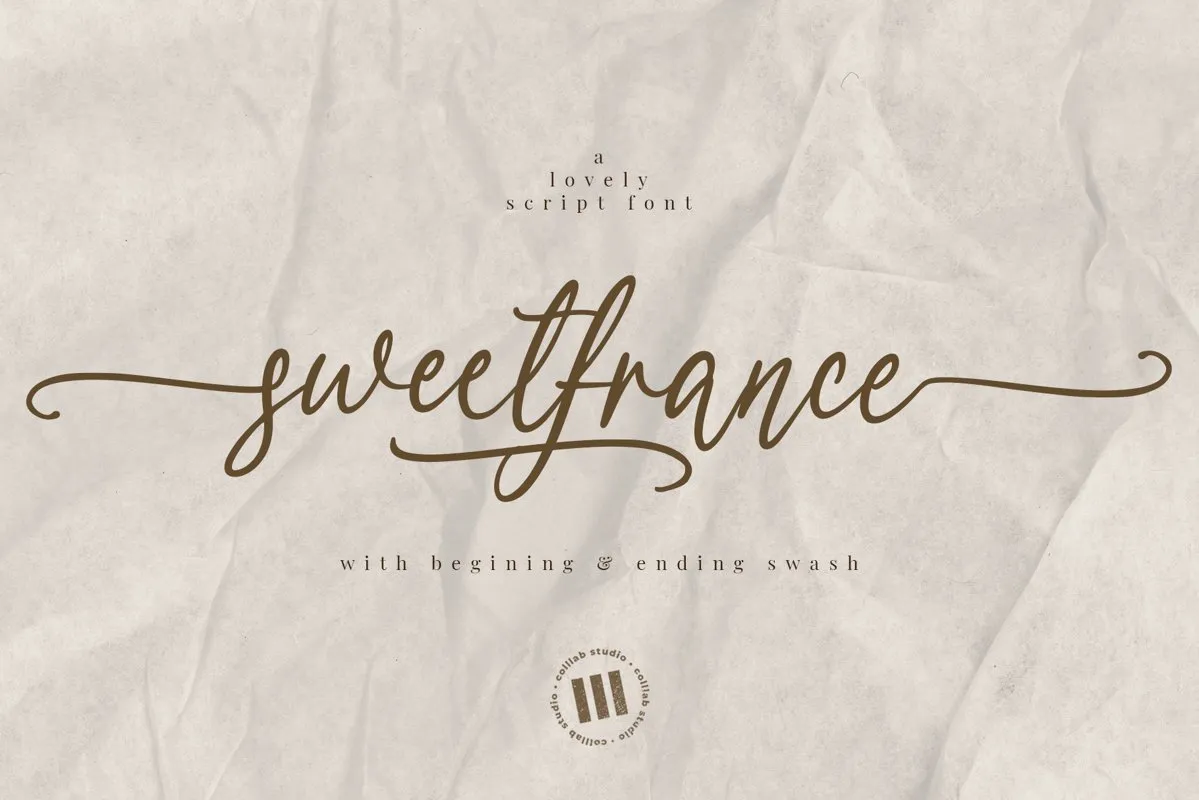 Sweetfrance Handwritten Script Font