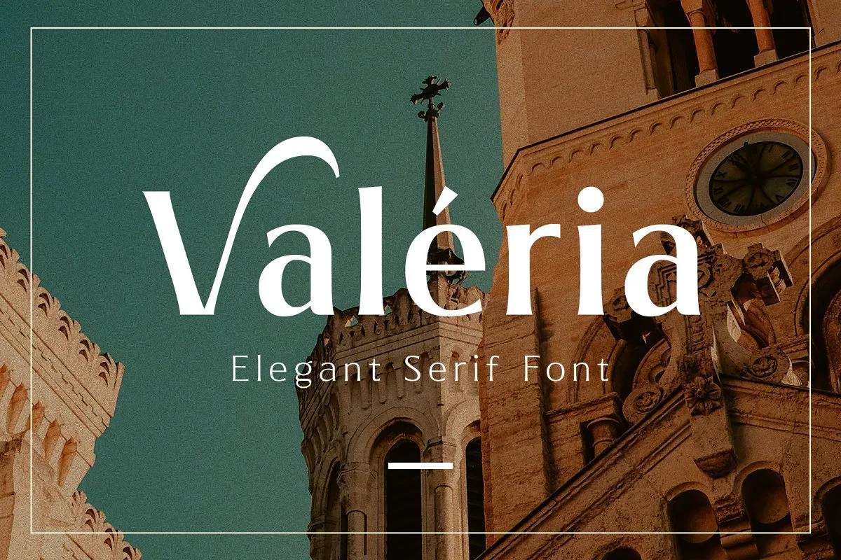 Valeria Elegant Serif Font