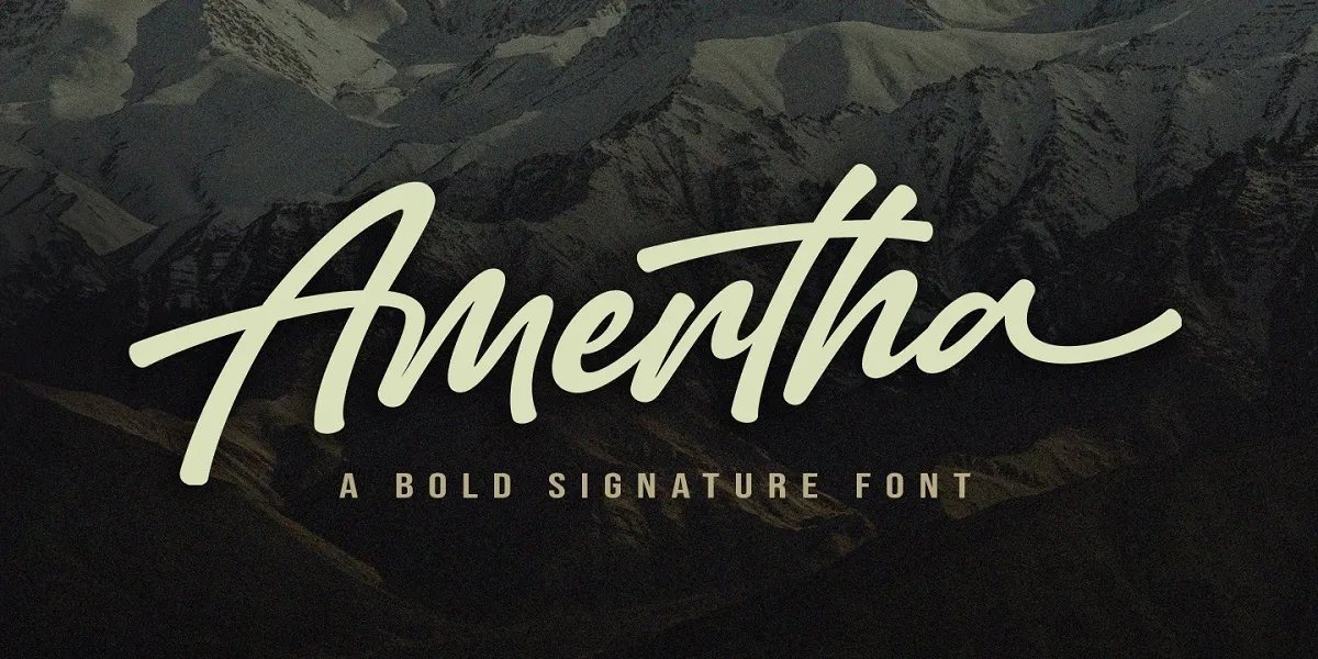 Amertha Font Free