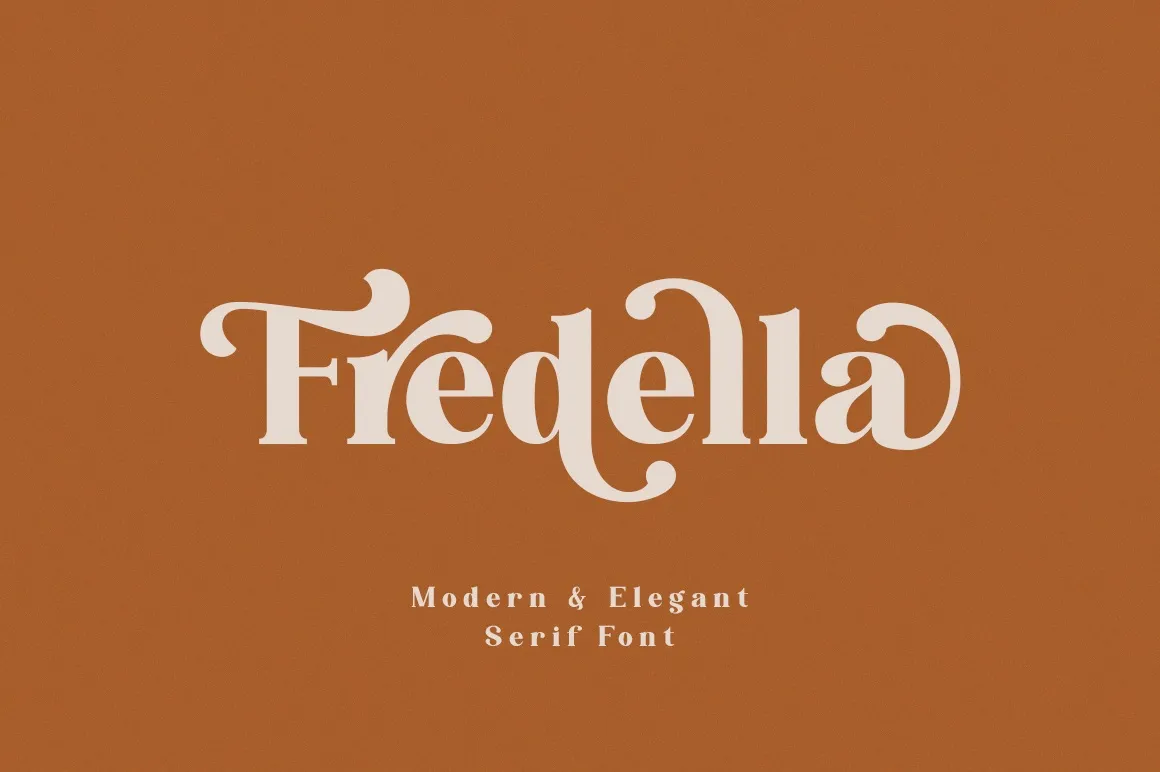 Fredella Elegant Serif Font