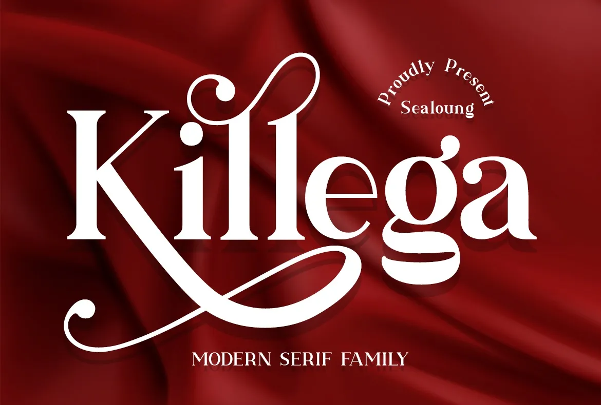 Killega Modern Serif Typeface