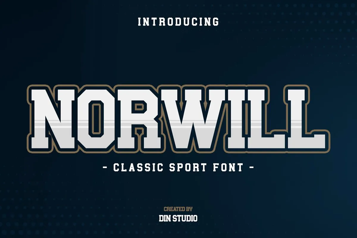 Norwill Classic Sport Display Font