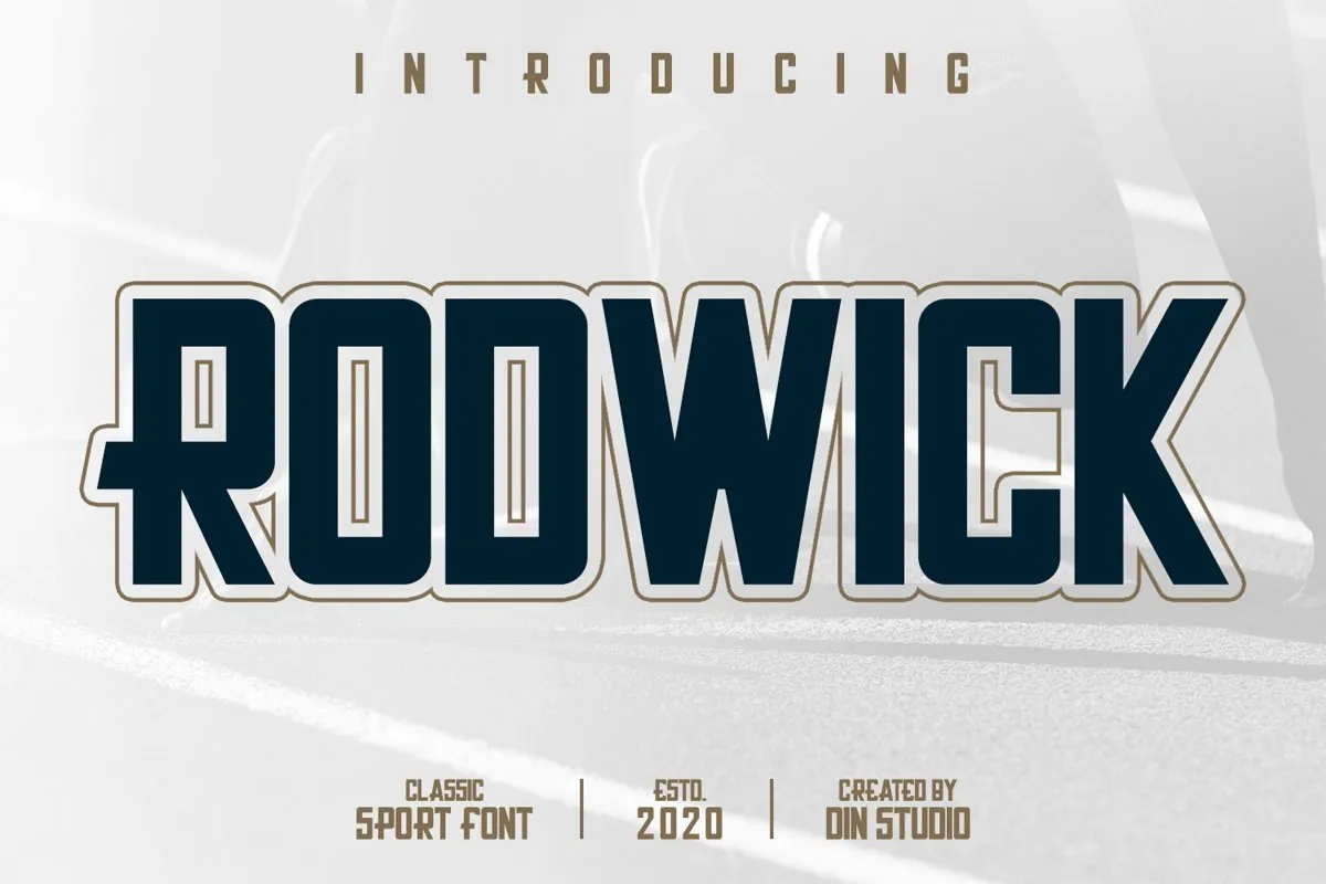 Rodwick Sport Display Font