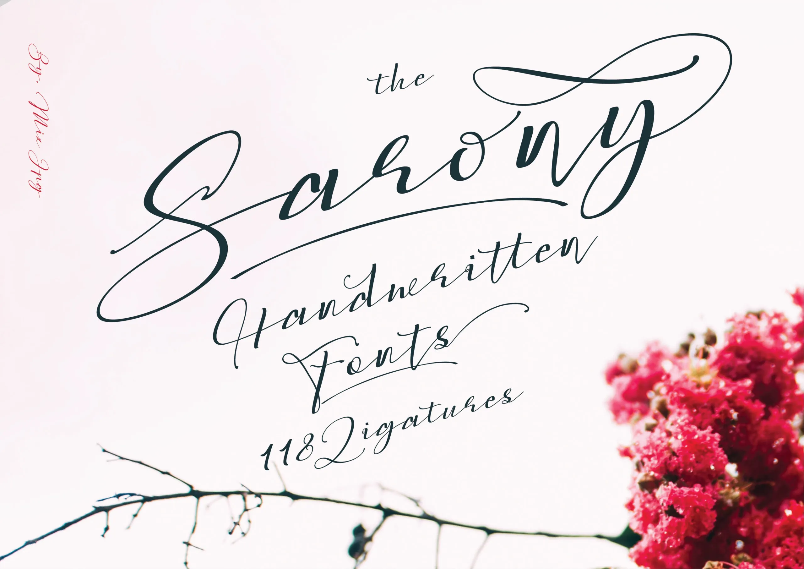 Sarony Handwritten Script Font