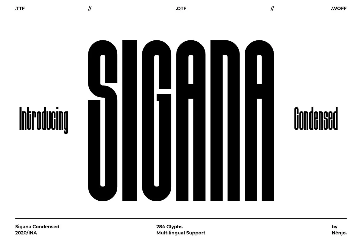 Sigana Display Sans Font