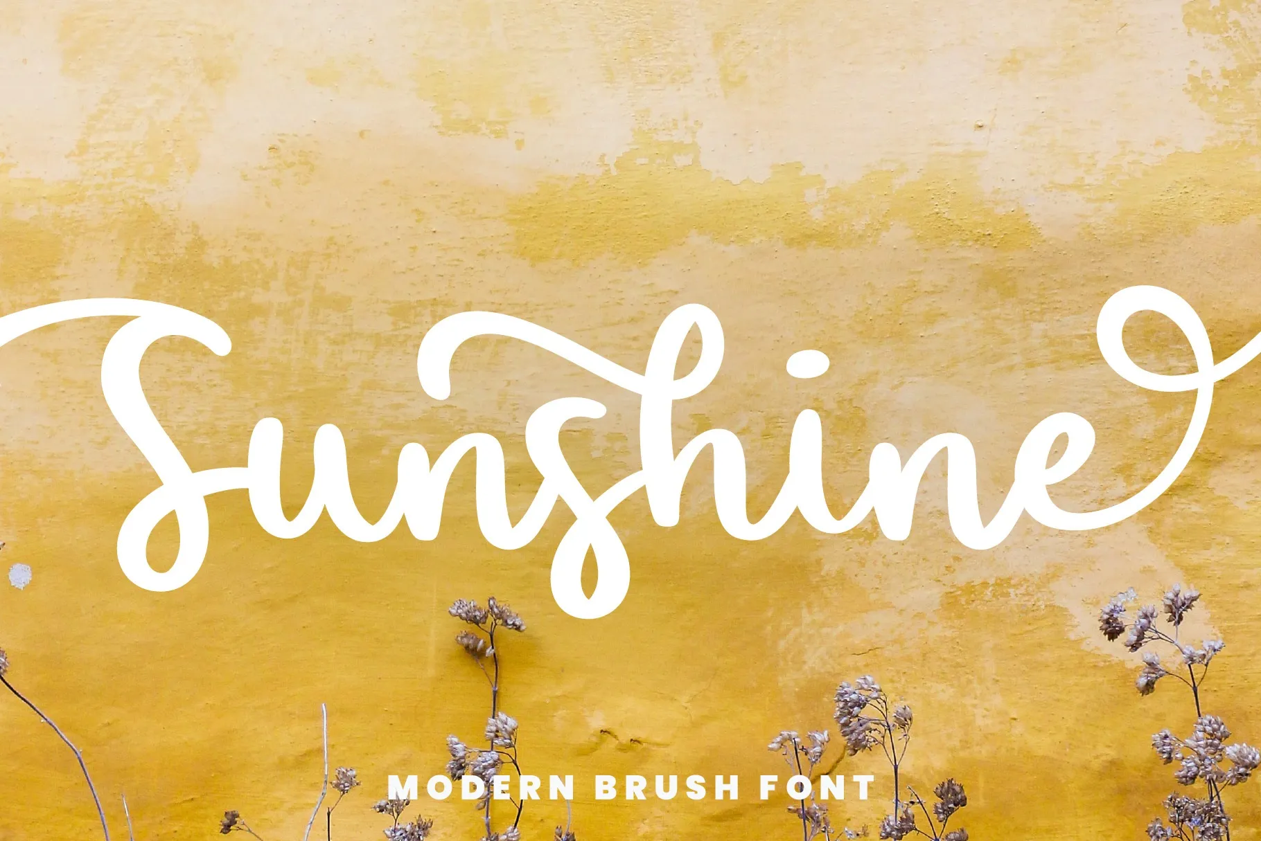 Sunshine Bold Handwritten Script Font
