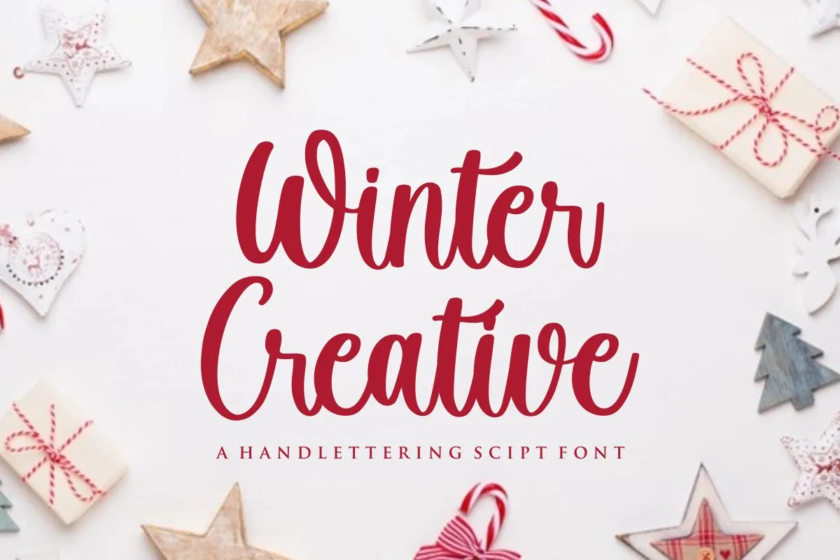 Winter Creative Handwritten Script Font