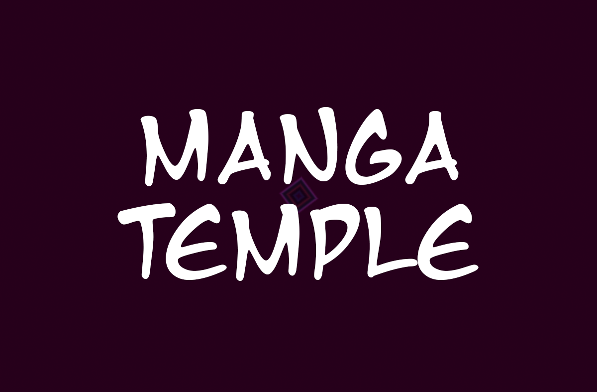 Manga Temple Font