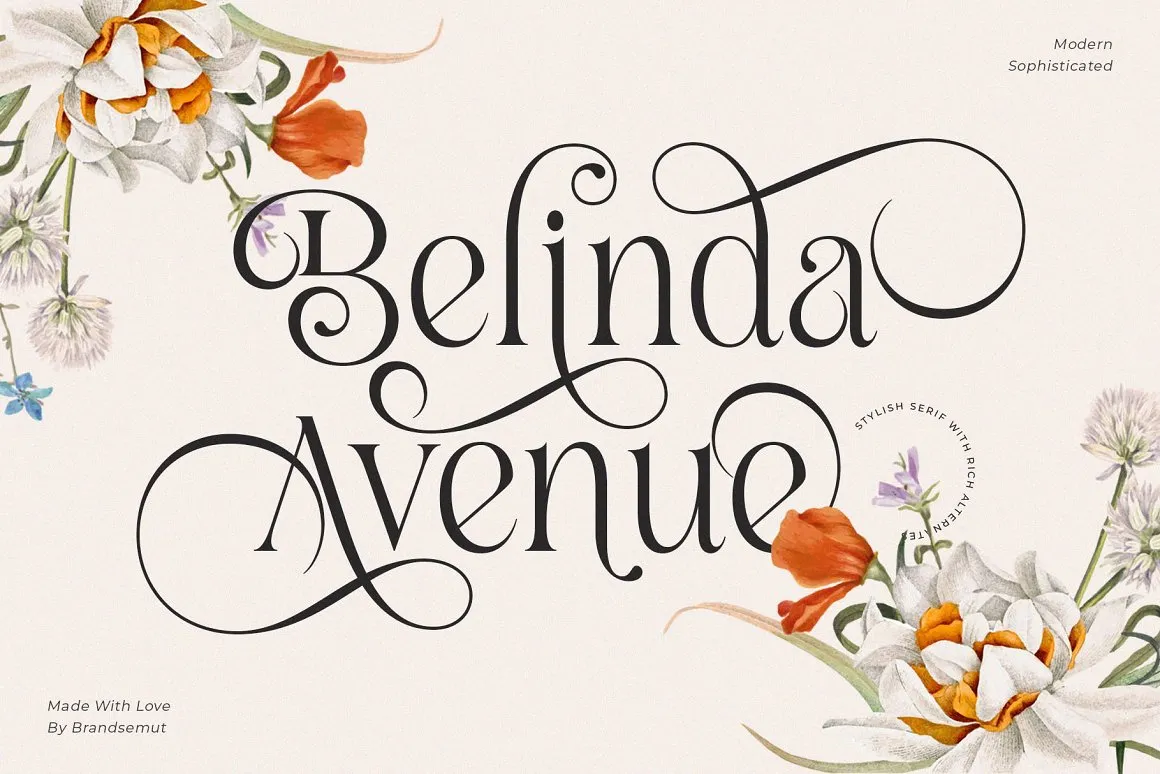 Belinda Avenue Font