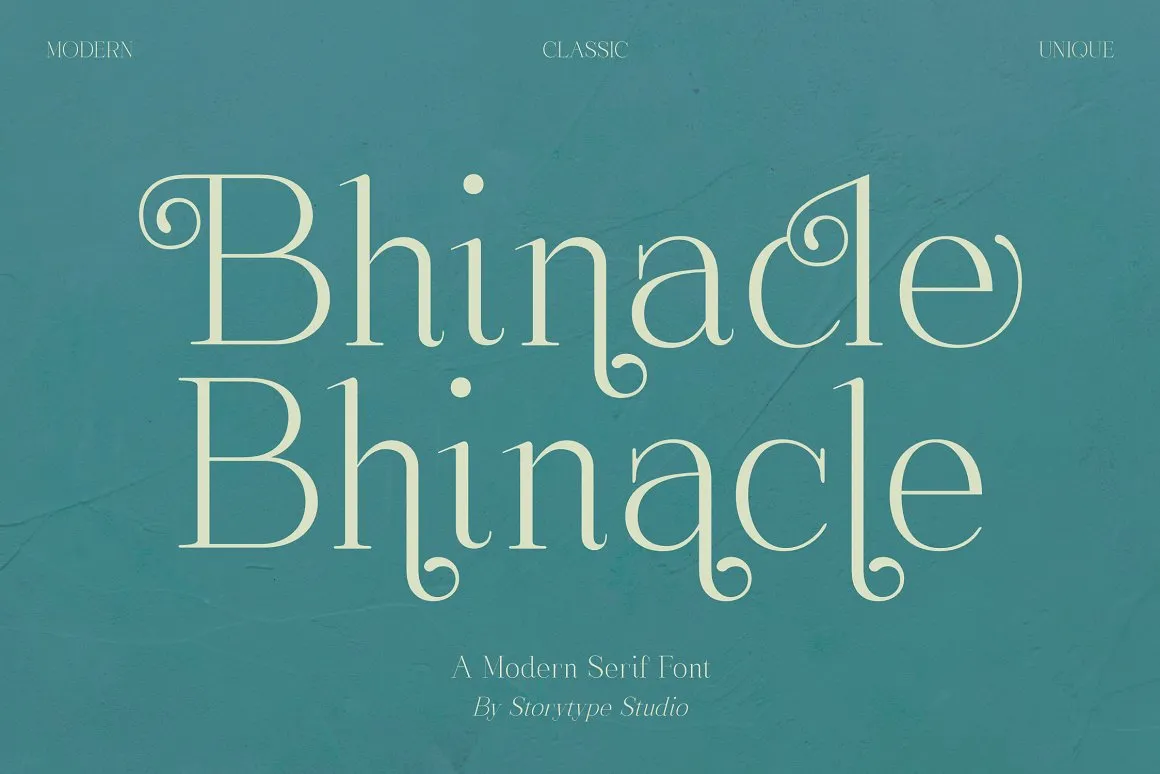 Bhinacle Font
