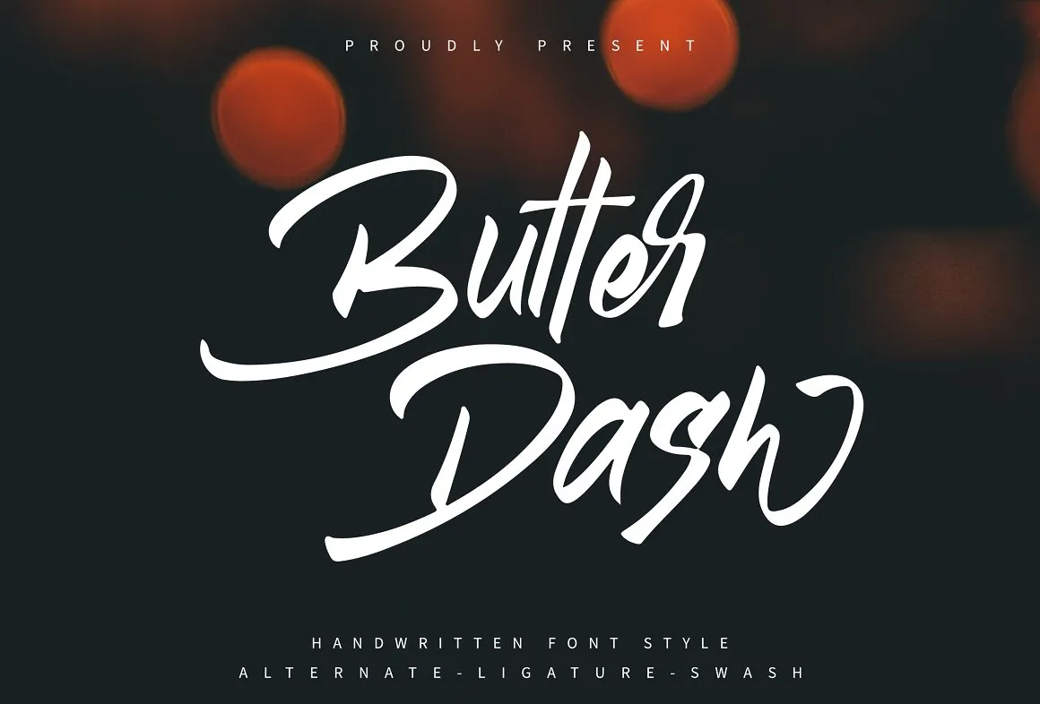 Butter Dash Font