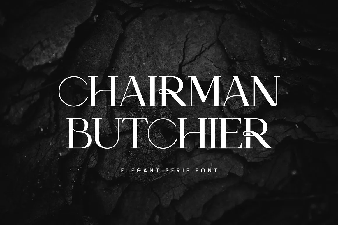 Chairman Butchier Font