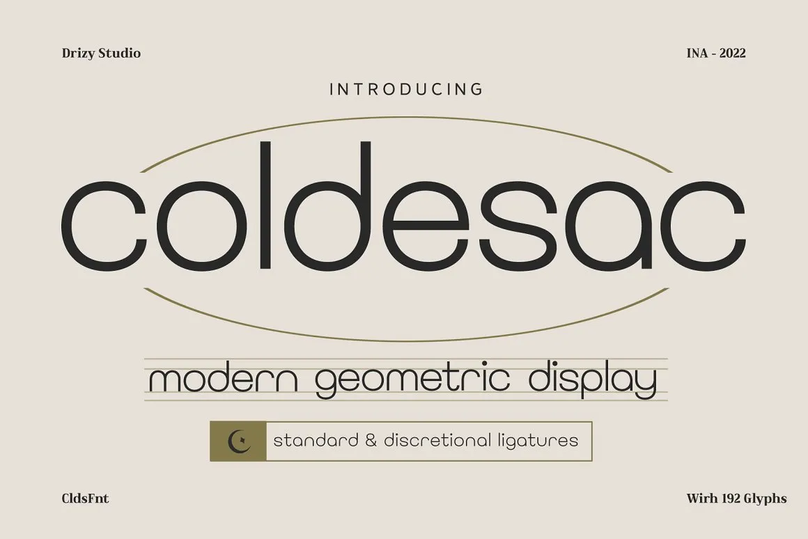 Coldesac Font