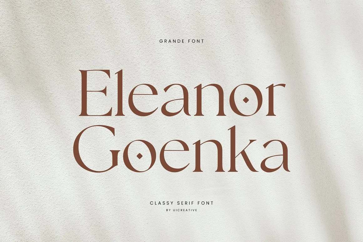 Eleanor Goenka Font