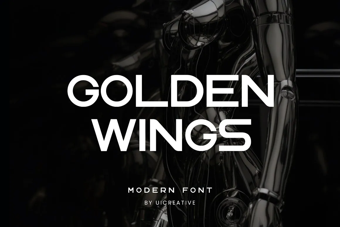 Golden Wings Font