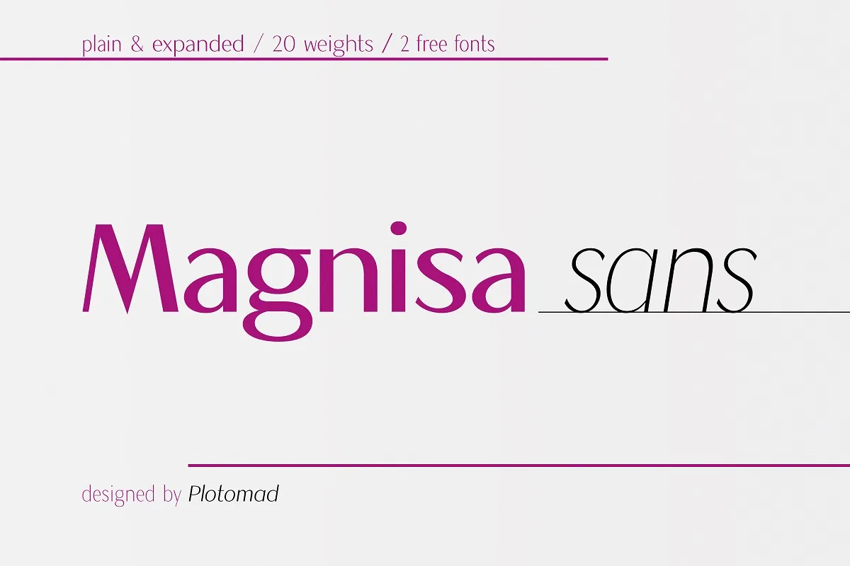 Magnisa Sans Font