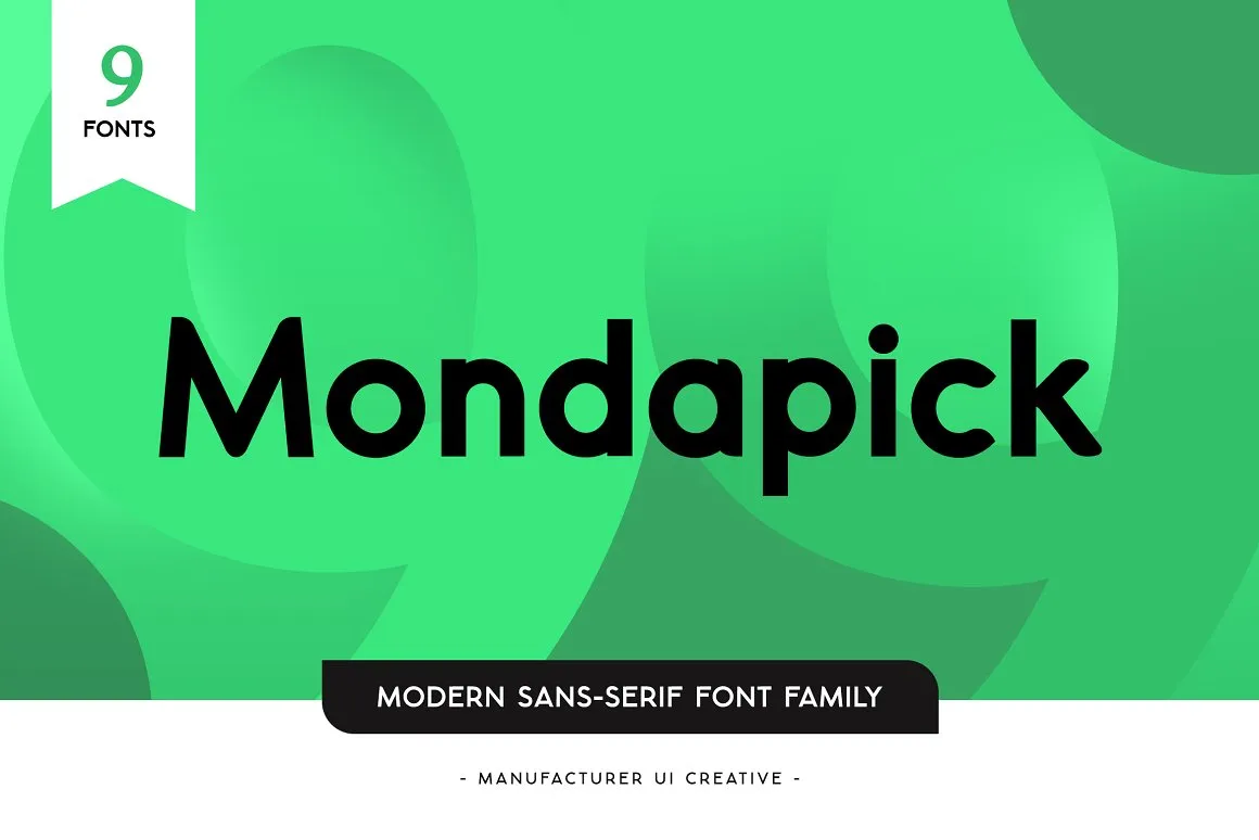 Mondapick Font