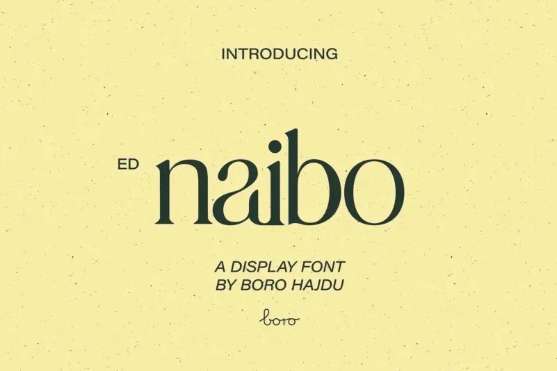 Naibo Font