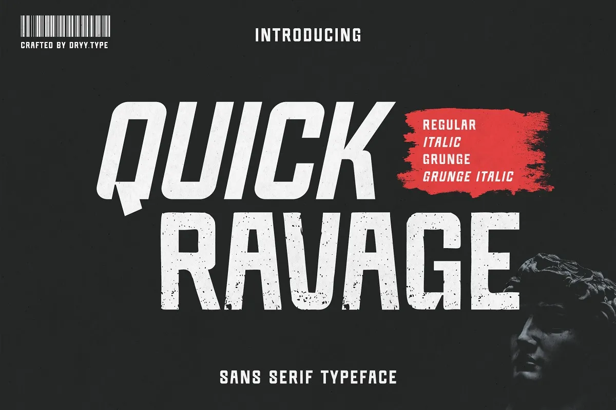 Quick Ravage Font