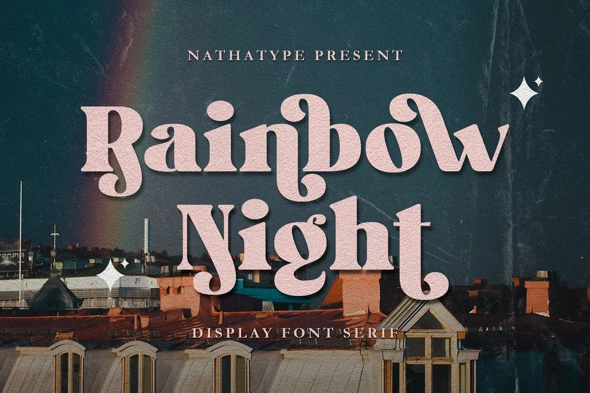 Rainbow Night Font