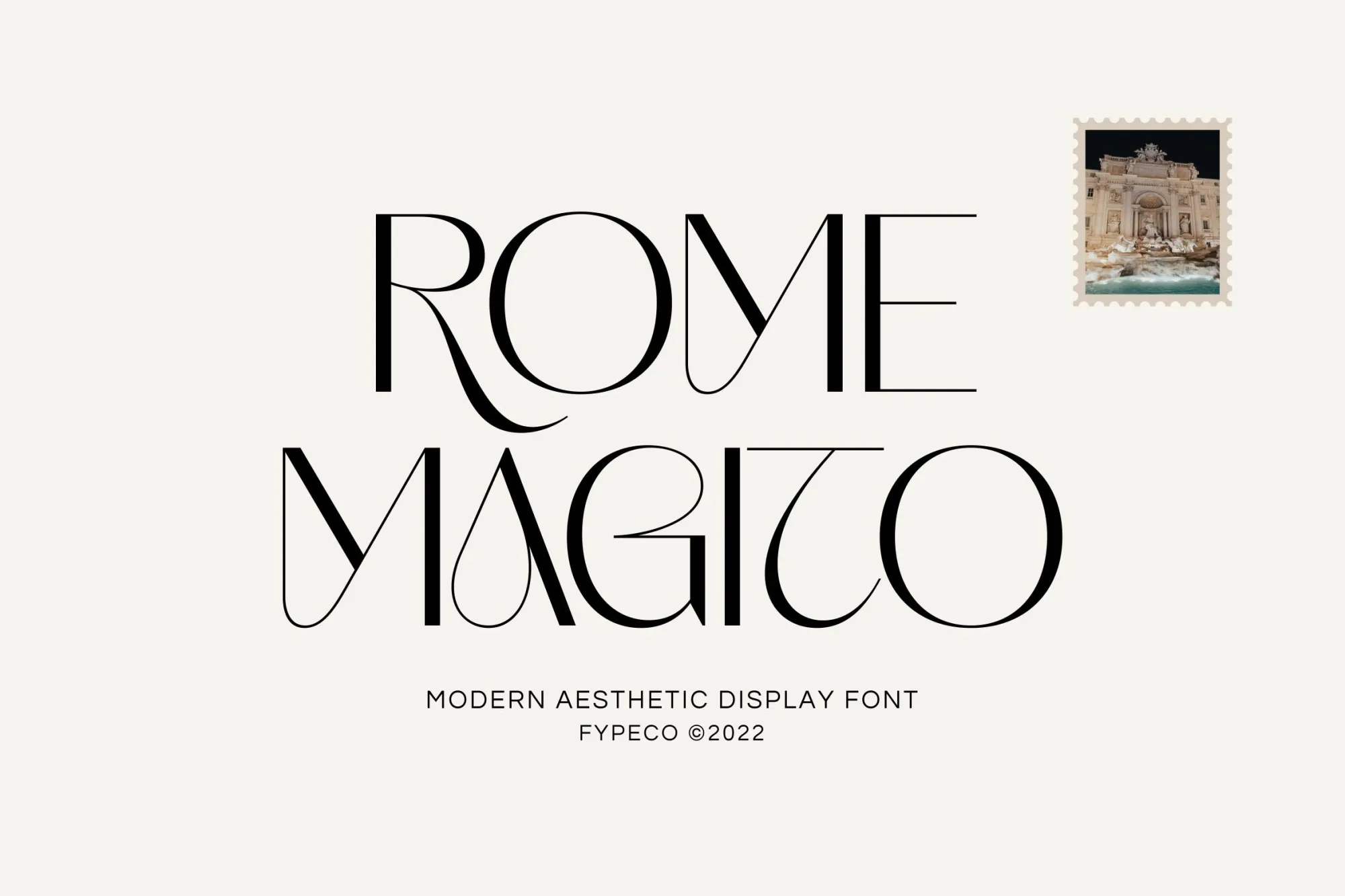Rome Magito Font