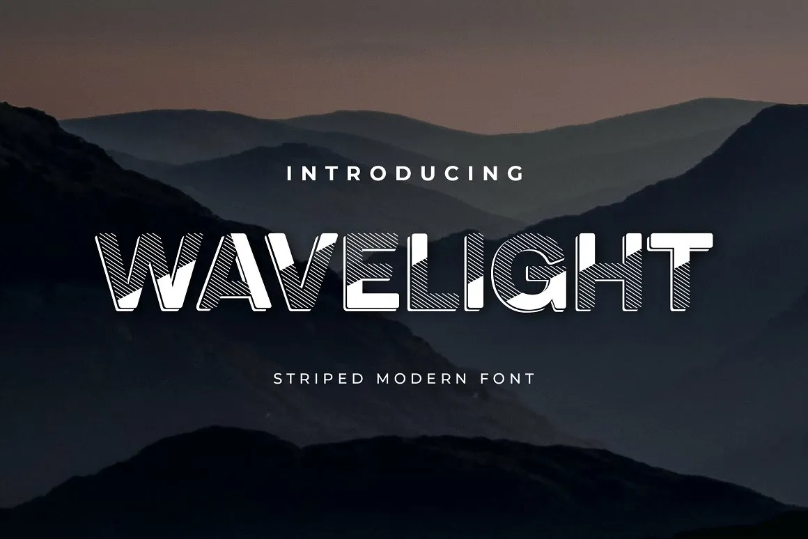 Wavelight Font