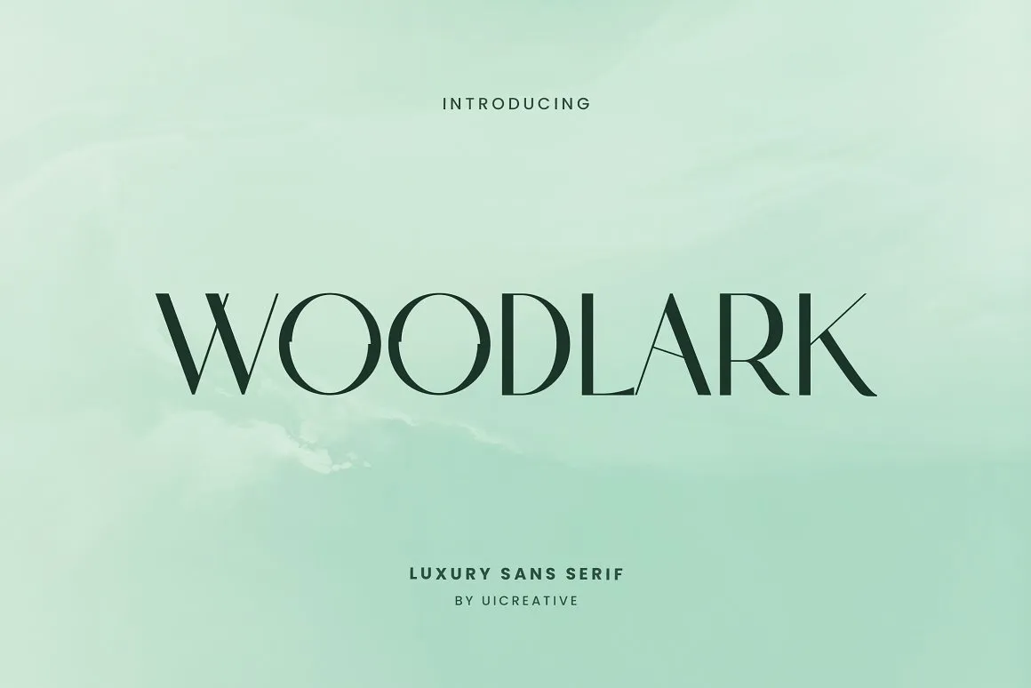 Woodlark Font
