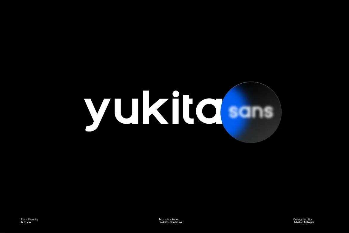 Yukita Sans Font Family