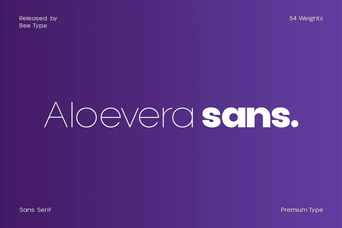 Aloevera Sans Font
