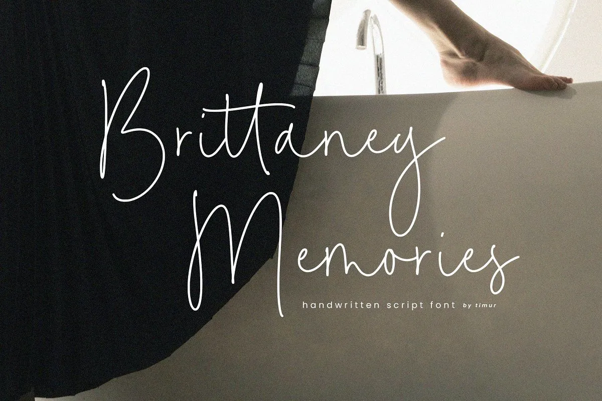 Brittaney Memories Font
