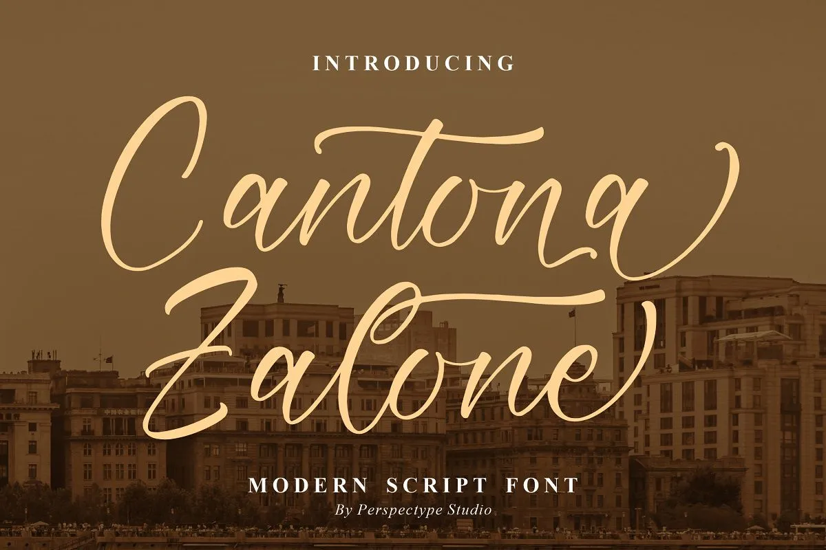 Cantona Zalone Font
