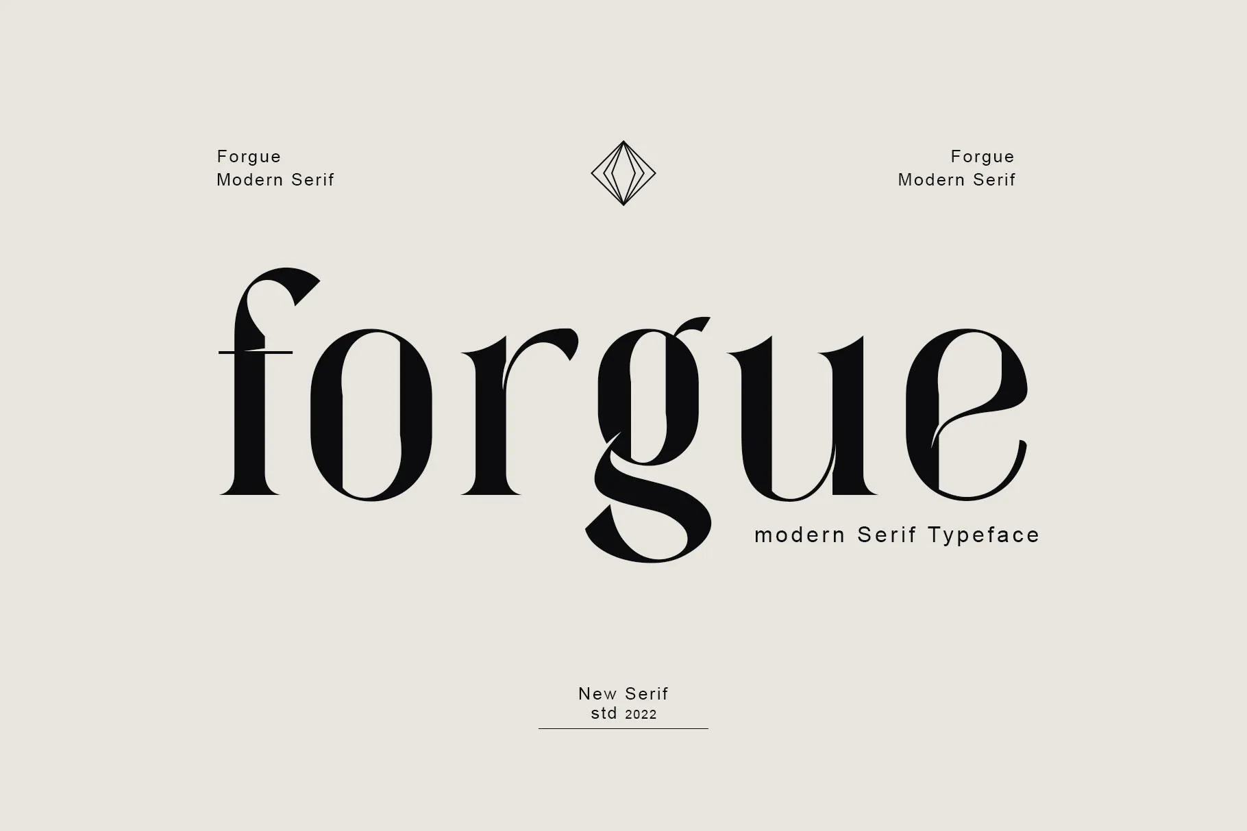 Forgue Font